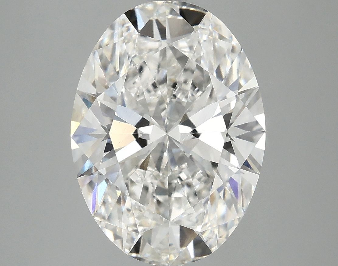 4.06 ct. oval Lab Grown Diamond front image