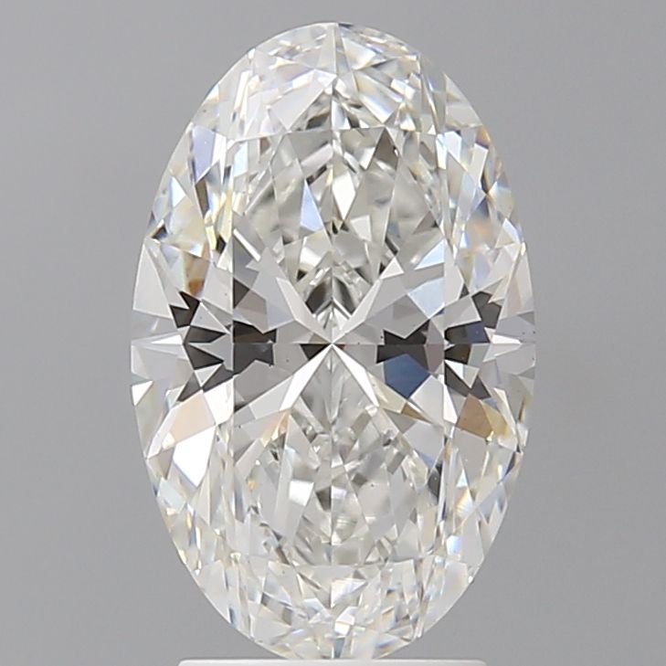 3.03 ct. oval Lab Grown Diamond front image