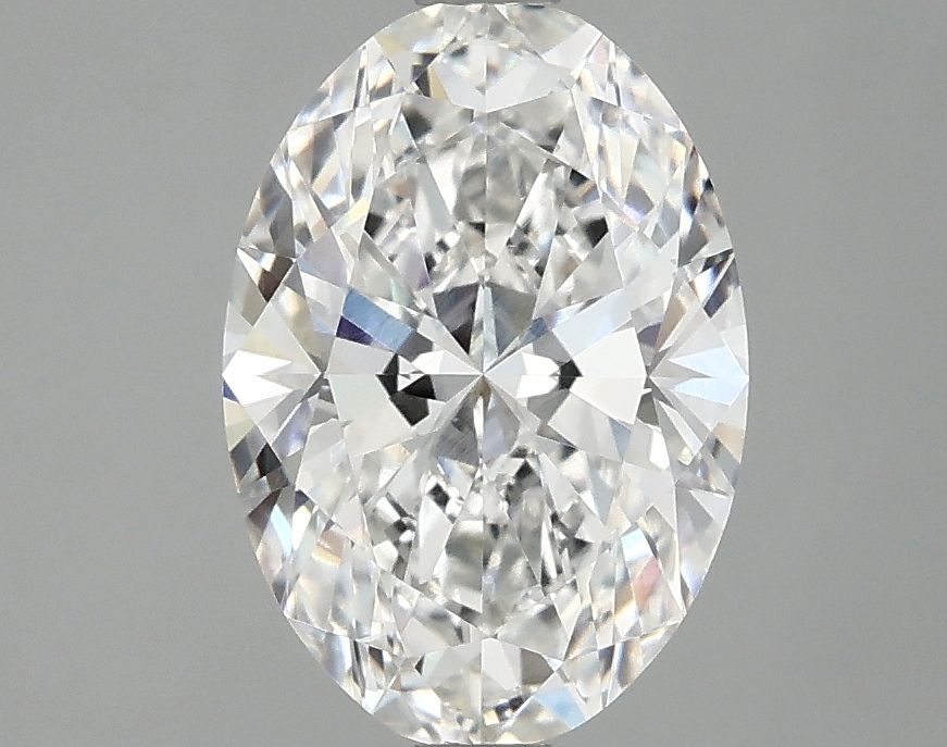2.10 ct. oval Lab Grown Diamond front image