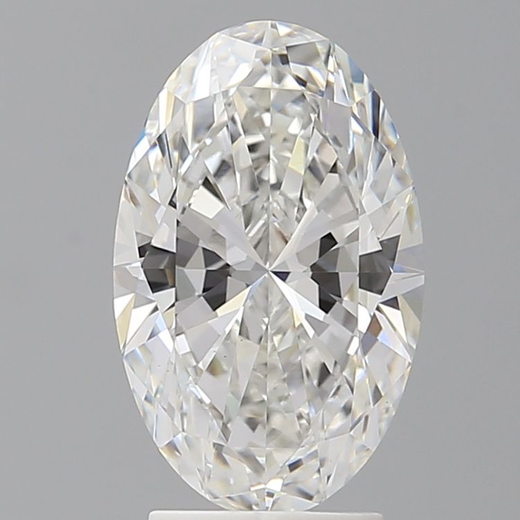 3.07 ct. oval Lab Grown Diamond front image