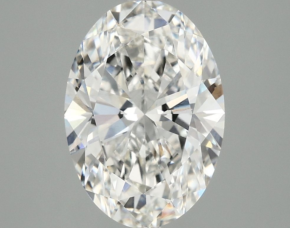 3.02 ct. oval Lab Grown Diamond front image
