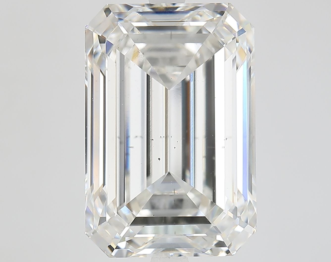 11.04 ct. emerald Lab Grown Diamond front image