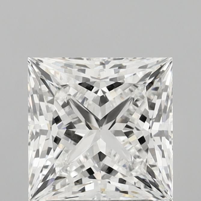 3.07 ct. princess Lab Grown Diamond front image