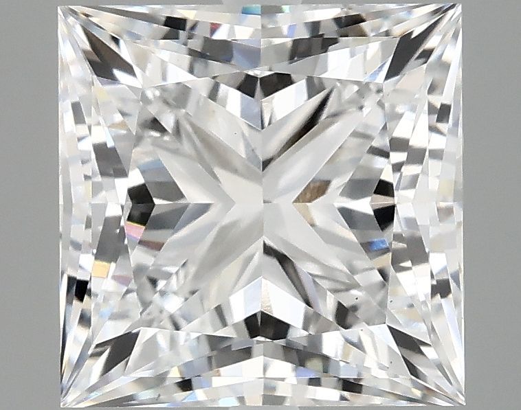 4.13 ct. princess Lab Grown Diamond front image