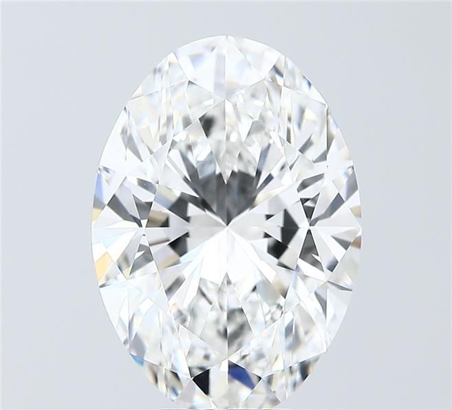 6.02 ct. oval Lab Grown Diamond front image