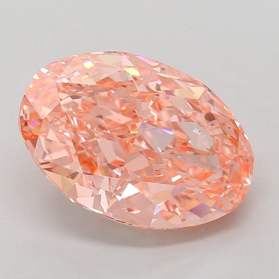 7.06 ct. oval Lab Grown Diamond front image