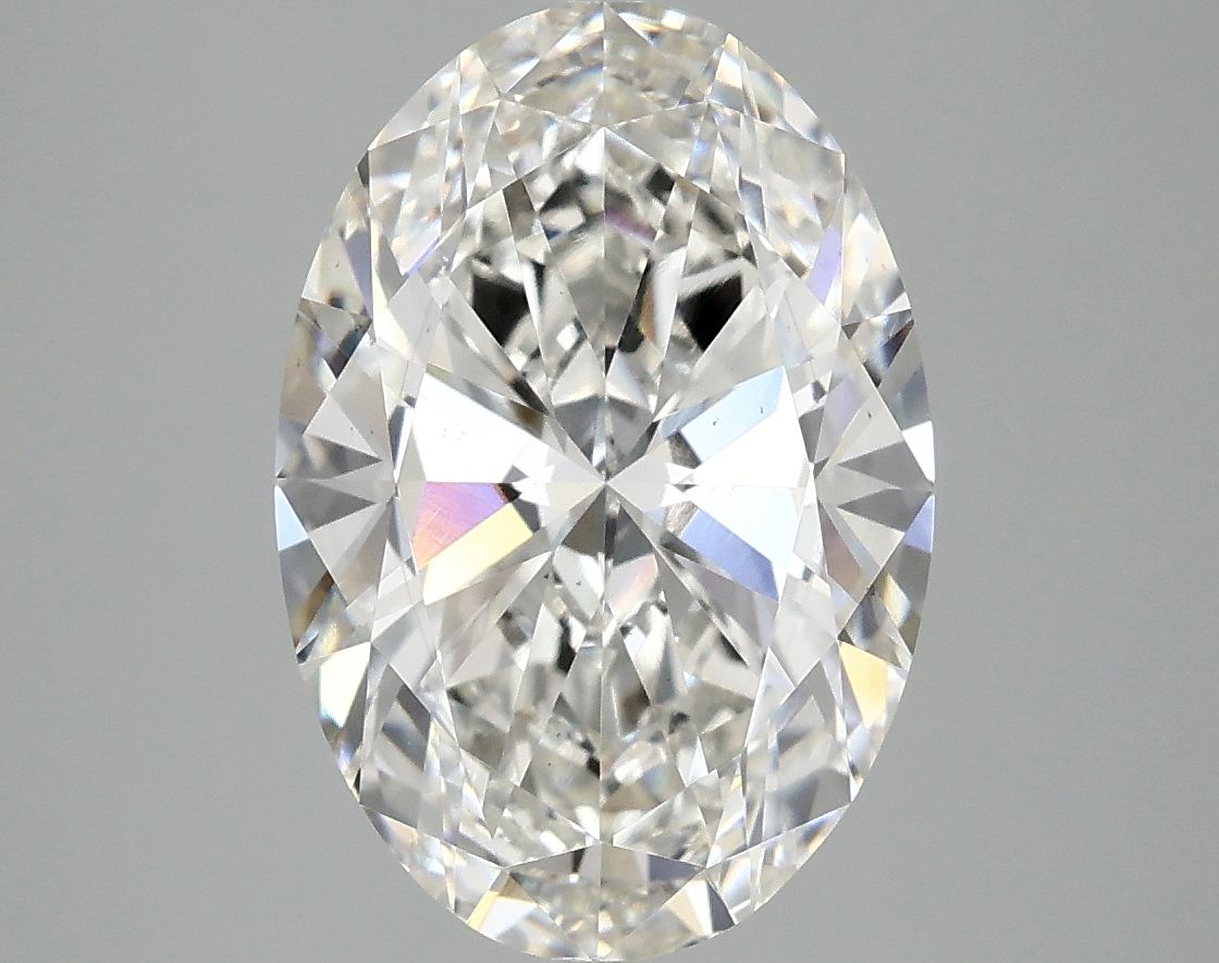 3.93 ct. oval Lab Grown Diamond front image