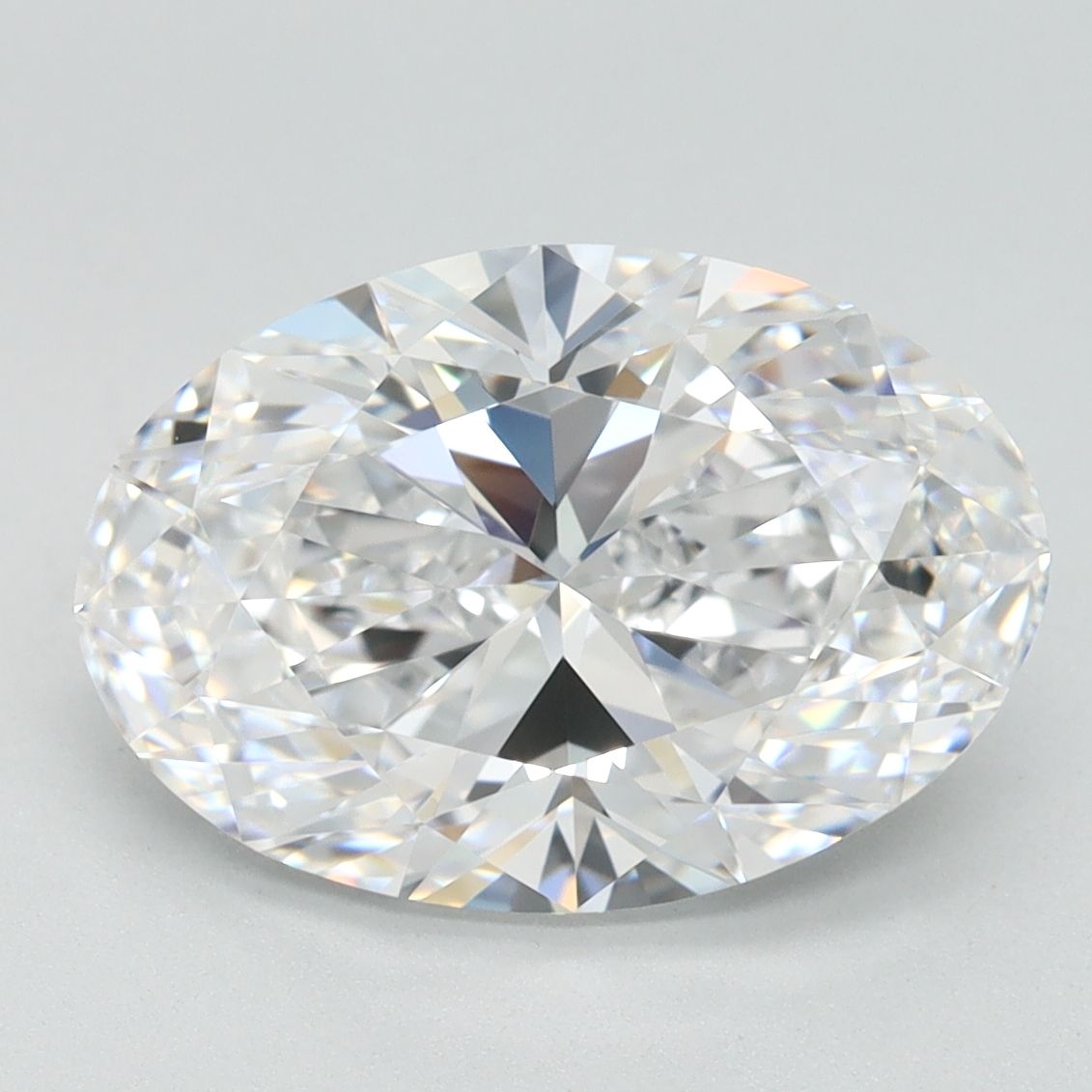3.20 ct. oval Lab Grown Diamond front image
