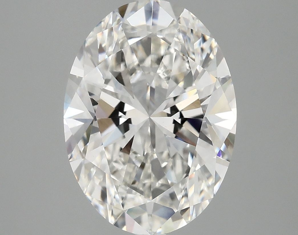 3.92 ct. oval Lab Grown Diamond front image