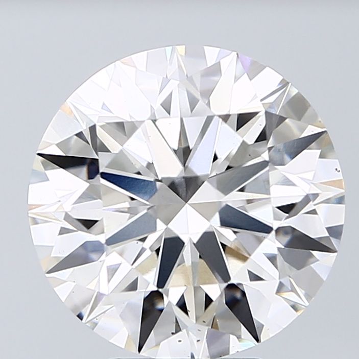 5.10 ct. round Lab Grown Diamond front image