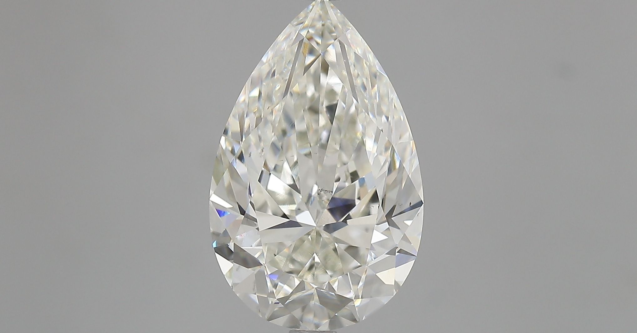 4.05 Carat Pear Diamond J VS2