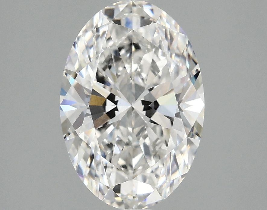 2.10 ct. oval Lab Grown Diamond front image