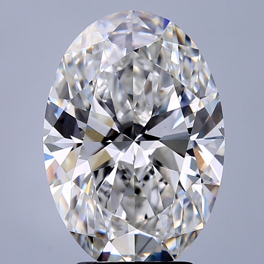 3.43 ct. oval Lab Grown Diamond front image