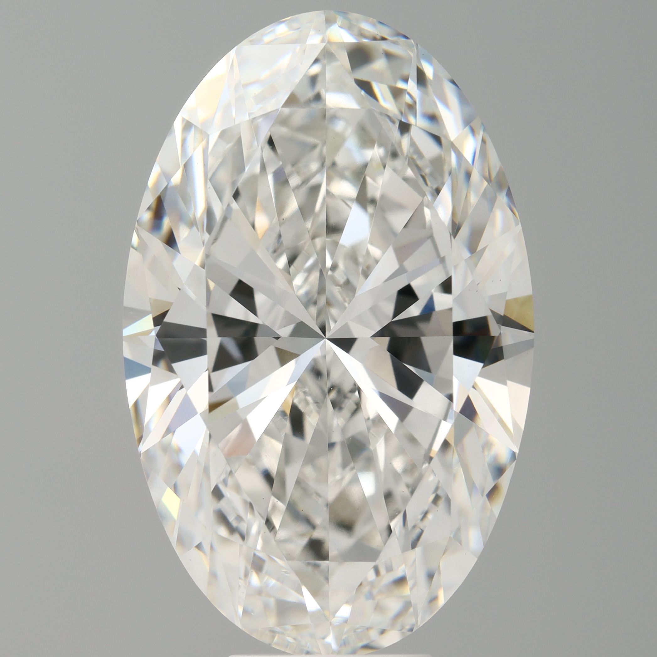 10.10 ct. oval Lab Grown Diamond front image