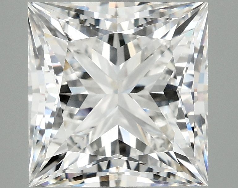 4.19 ct. princess Lab Grown Diamond front image
