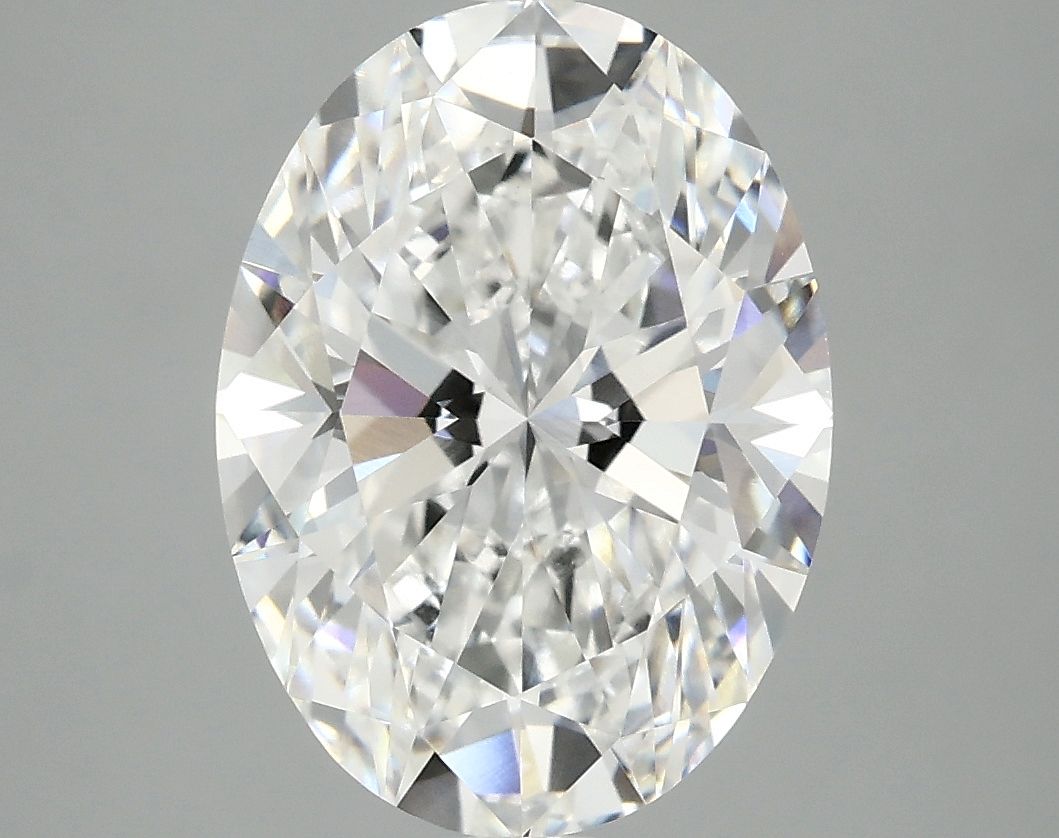 4.05 ct. oval Lab Grown Diamond front image