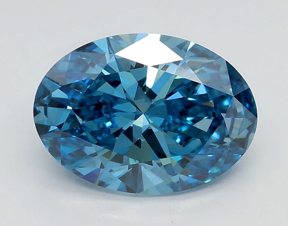 2.02 ct. oval Lab Grown Diamond front image