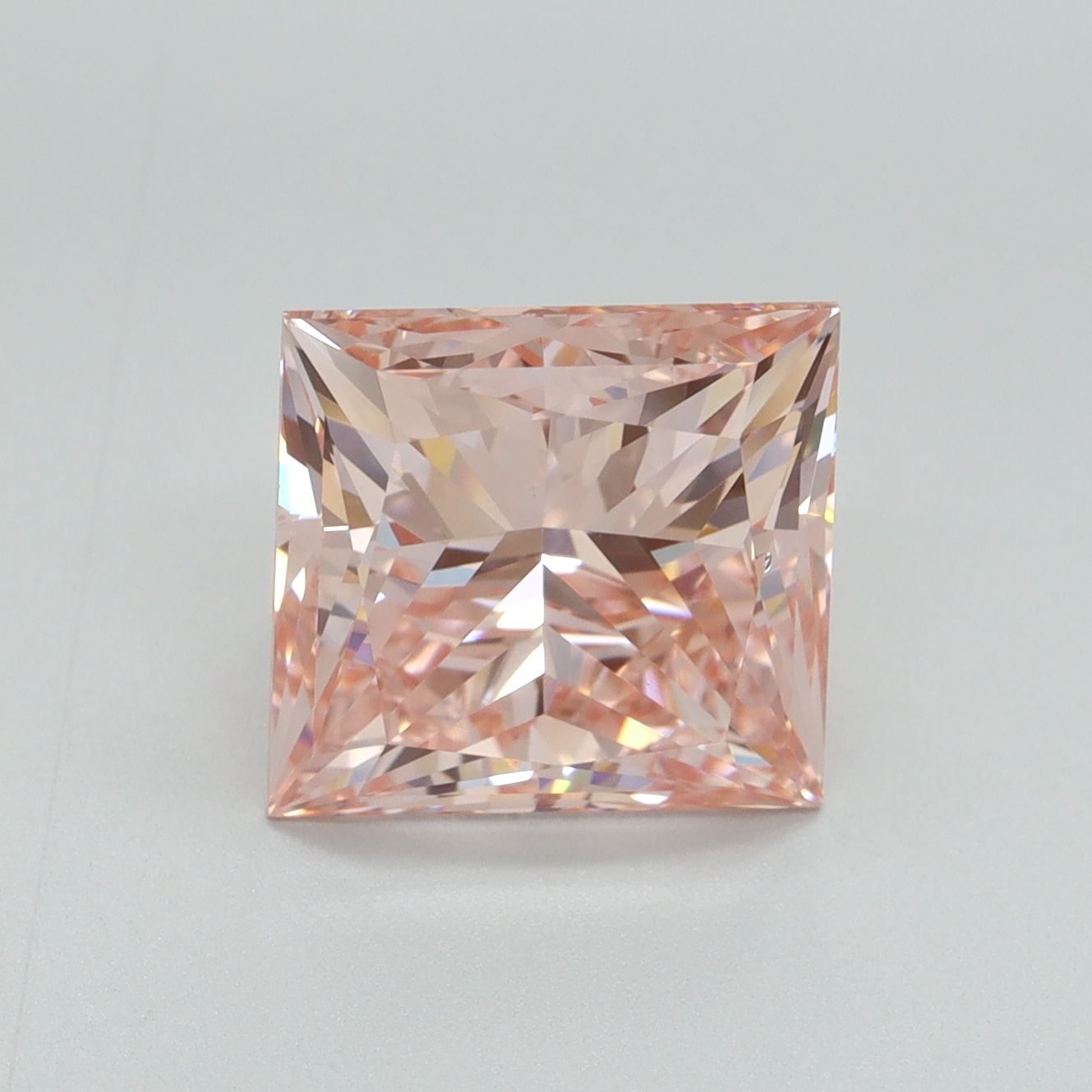 4.62 ct. princess Lab Grown Diamond front image