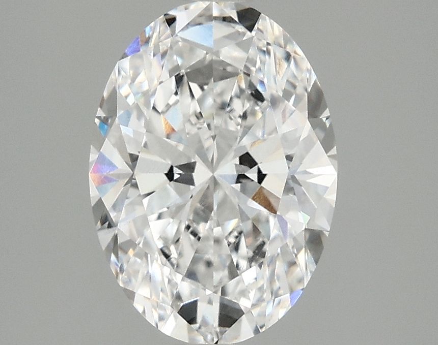2.10 ct. oval Lab Grown Diamond front image