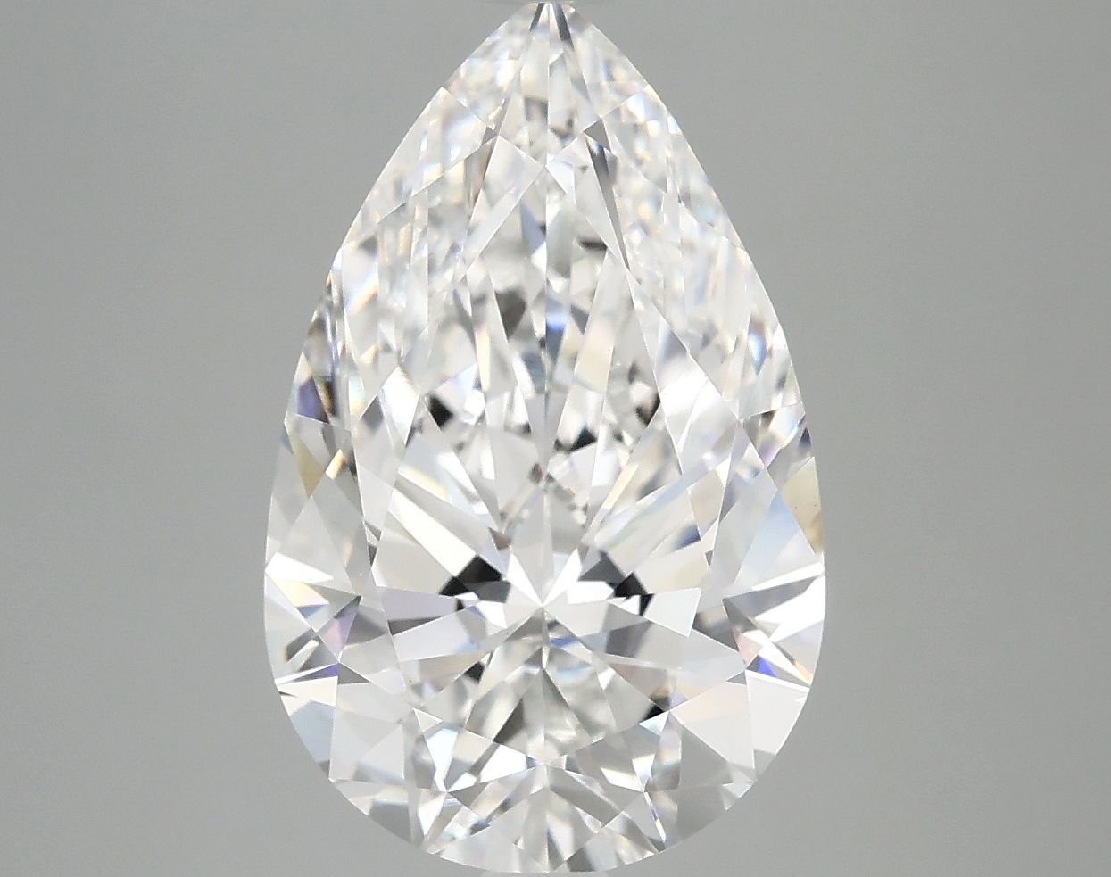 4.98 ct. pear Lab Grown Diamond front image