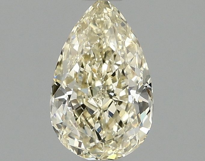 1.01 carat fancy  yellow VS1 EX Cut IGI pear diamond