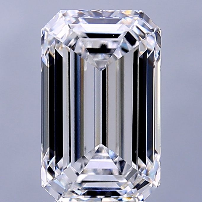4.05 ct. emerald Lab Grown Diamond front image