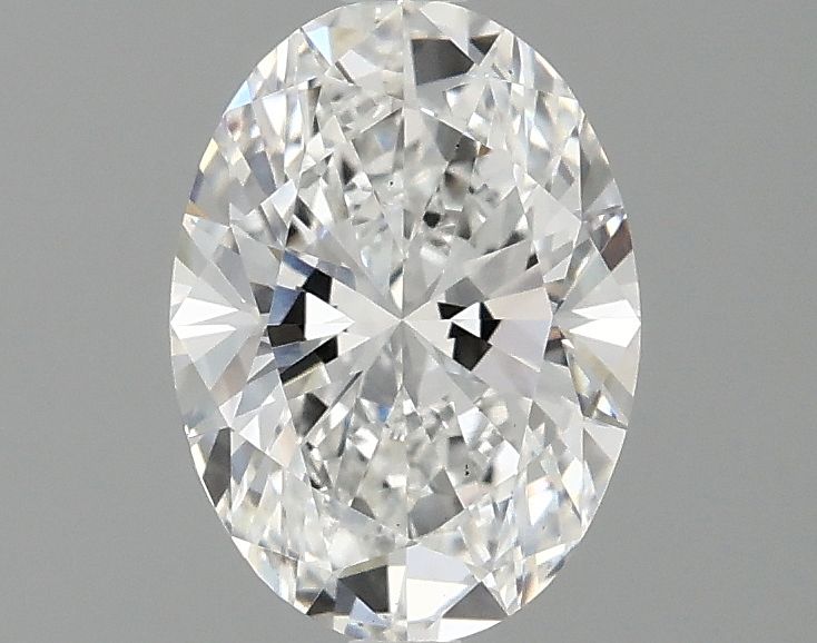 1.30 ct. oval Lab Grown Diamond front image