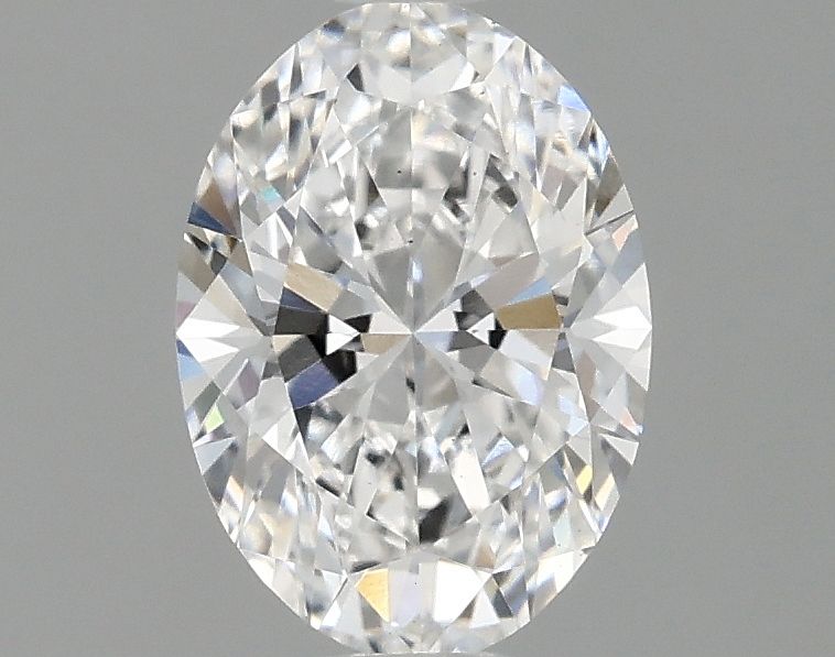 1.02 ct. oval Lab Grown Diamond front image