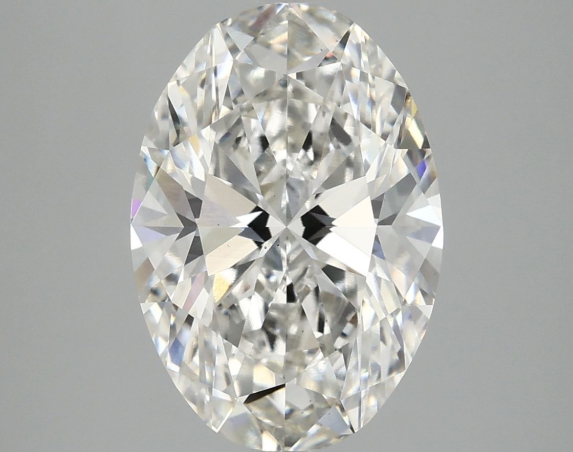 4.07 ct. oval Lab Grown Diamond front image