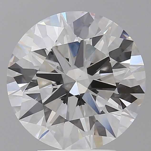 4.10 ct. round Lab Grown Diamond front image