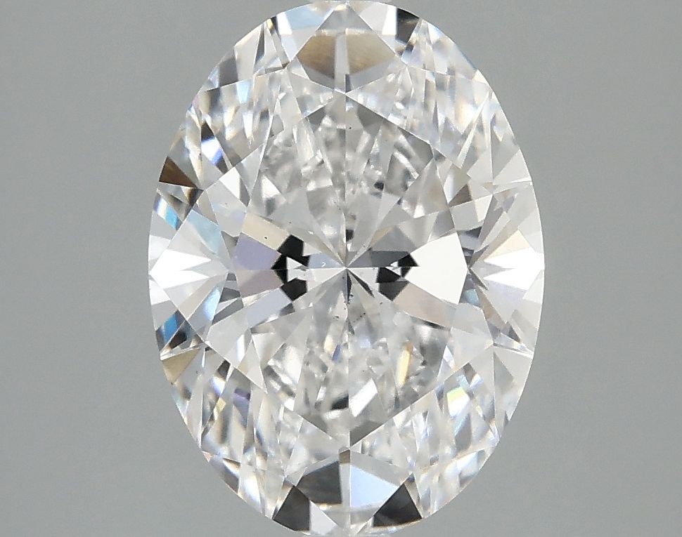 3.03 ct. oval Lab Grown Diamond front image