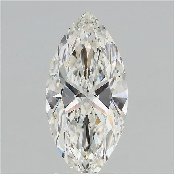 2.74 ct. marquise Lab Grown Diamond front image