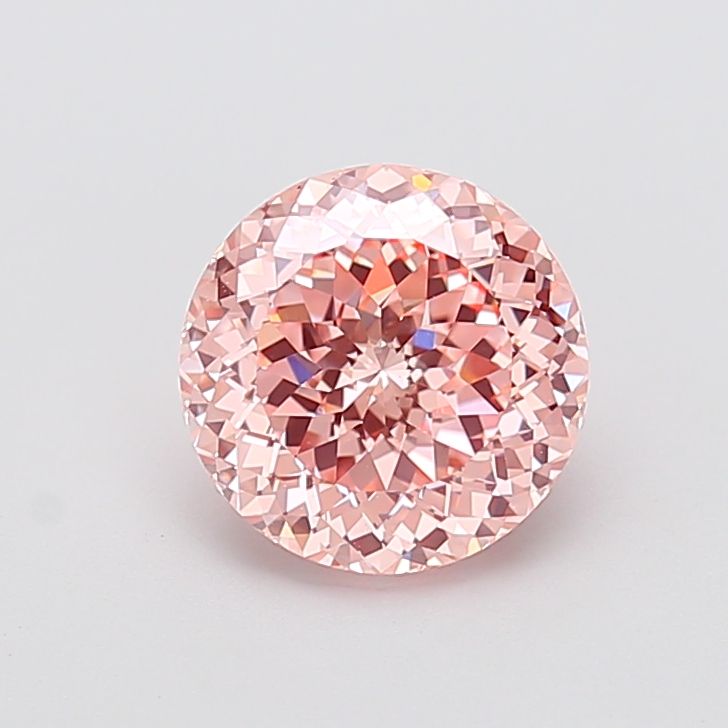 2.56 ct. round Lab Grown Diamond front image