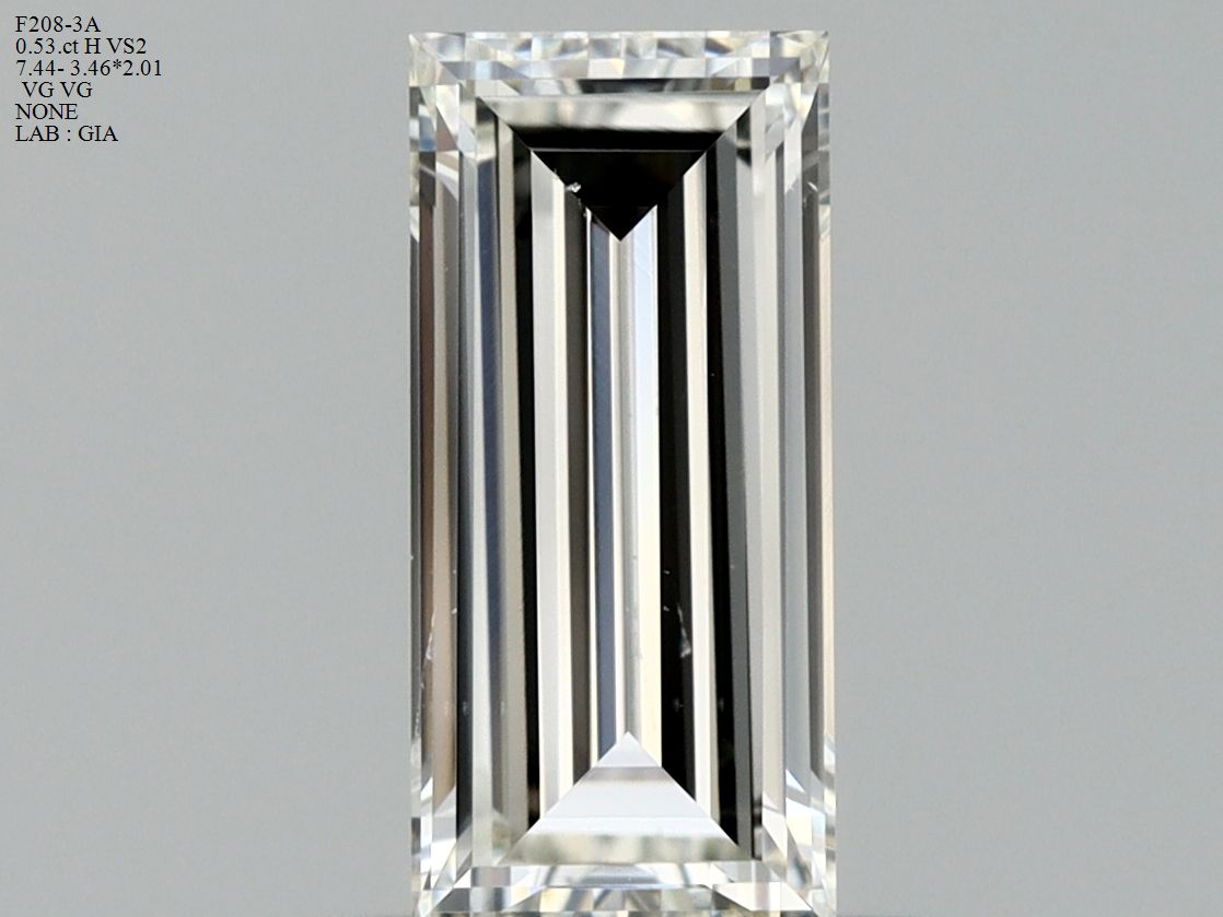 0.53 ct Baguette Diamond