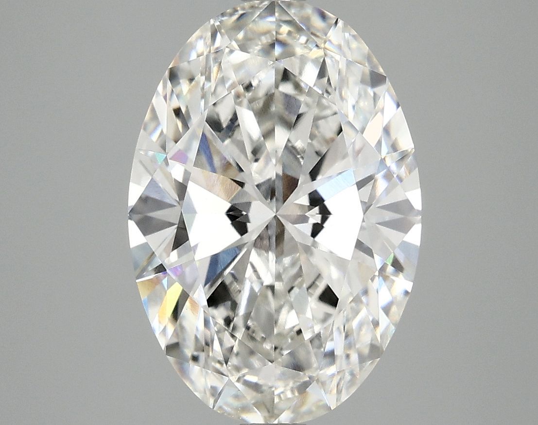 4.02 ct. oval Lab Grown Diamond front image