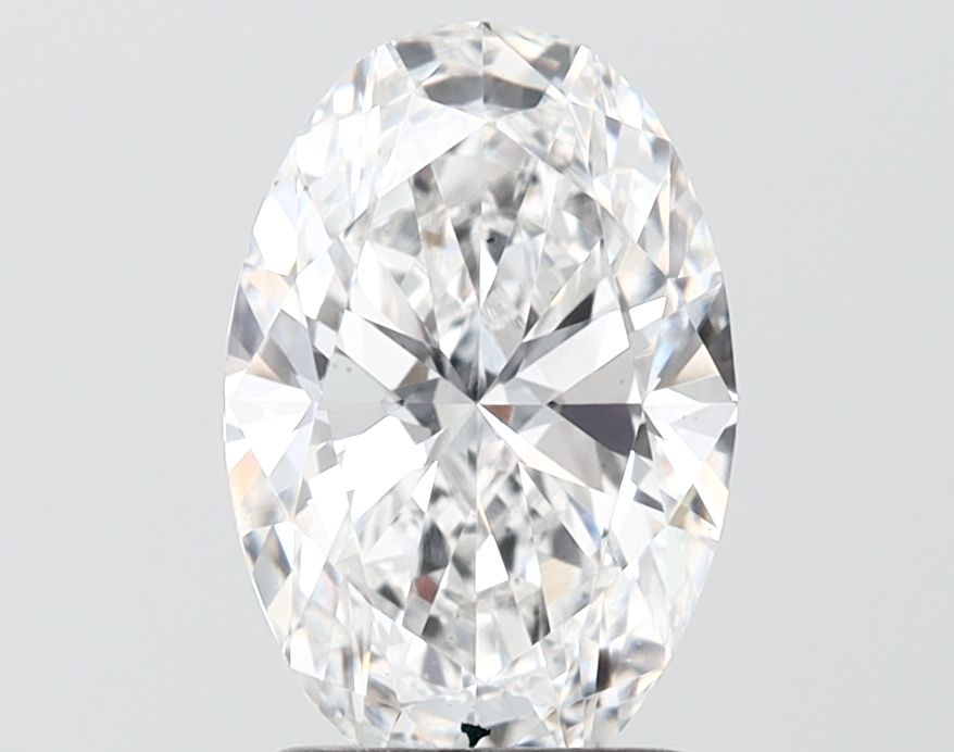2.01 carat d VS2 EX Cut IGI oval diamond