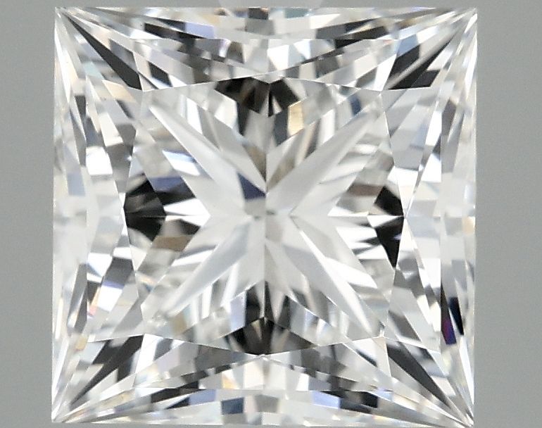 4.17 ct. princess Lab Grown Diamond front image