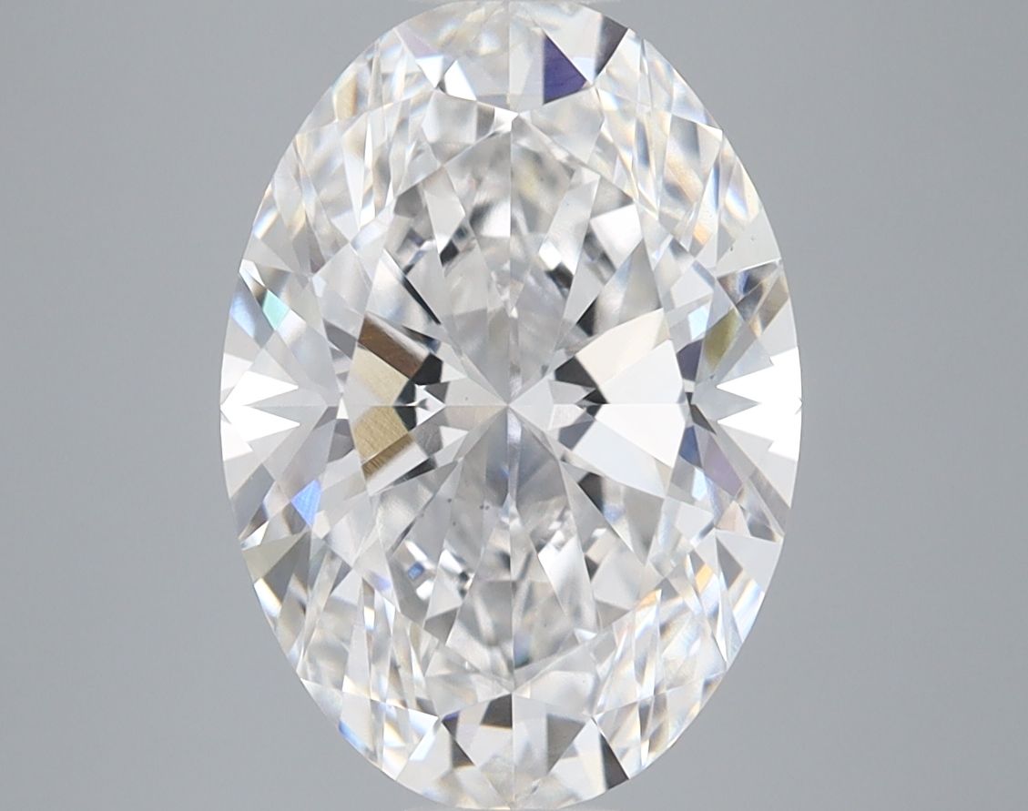 3.82 ct. oval Lab Grown Diamond front image
