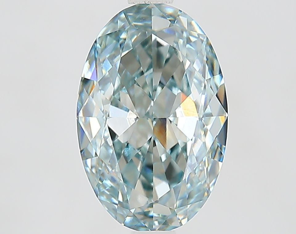 2.92 ct. oval Lab Grown Diamond front image