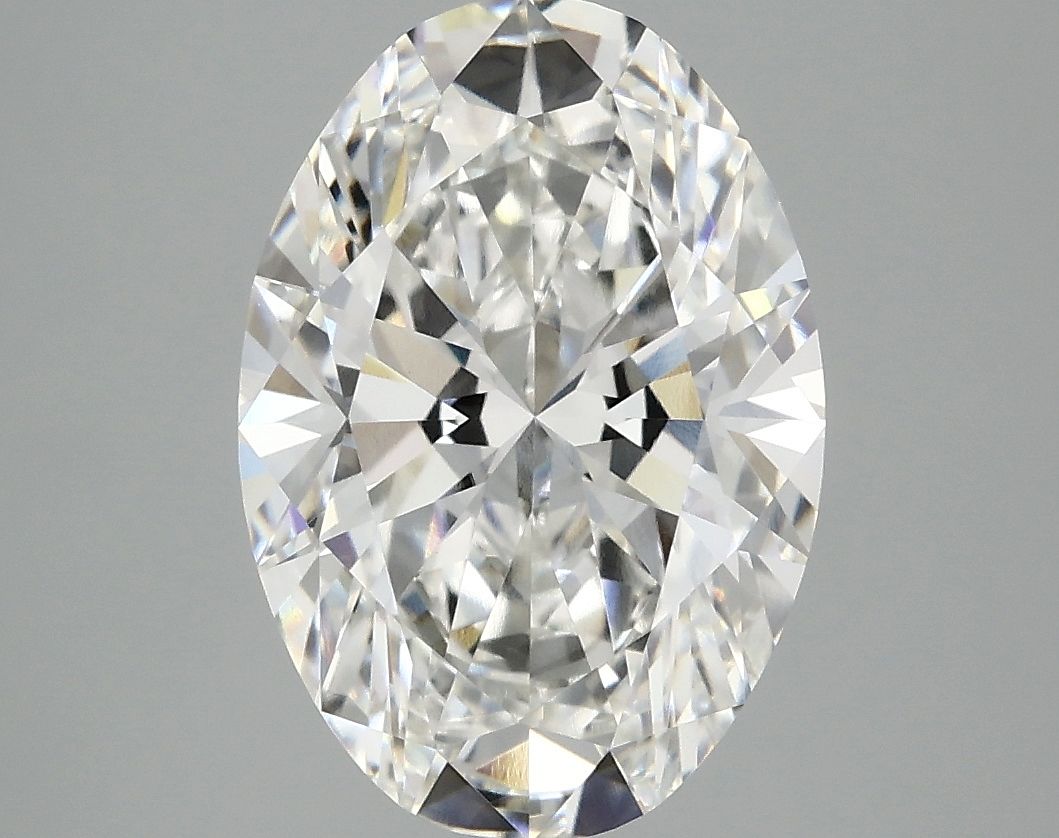 3.94 ct. oval Lab Grown Diamond front image