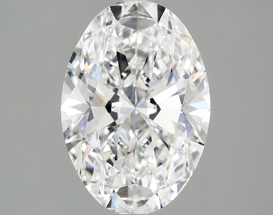 2.10 ct. oval Lab Grown Diamond front image