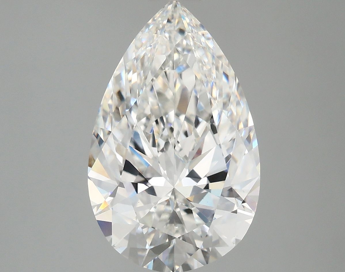3.96 ct. pear Lab Grown Diamond front image