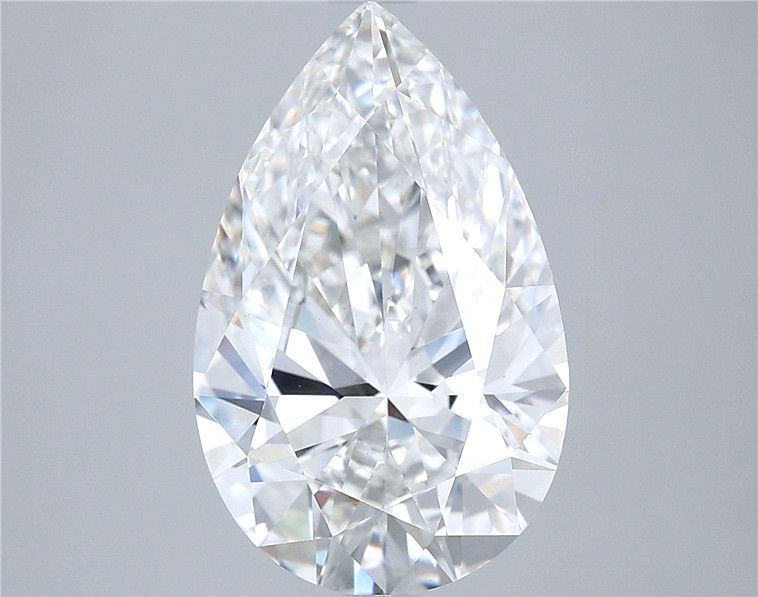 3.87 ct. pear Lab Grown Diamond front image
