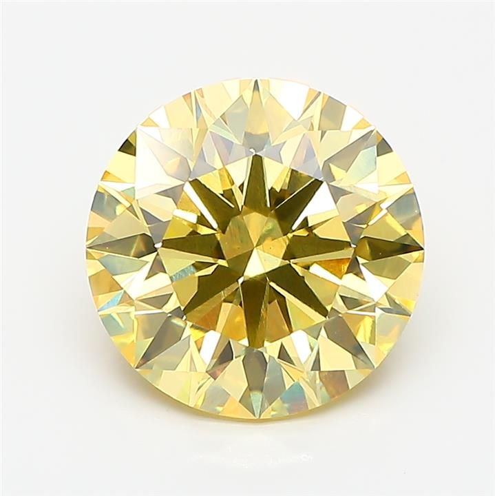 4.06 ct. round Lab Grown Diamond front image