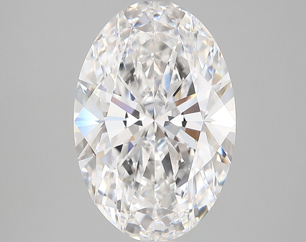 4.75 ct. oval Lab Grown Diamond front image