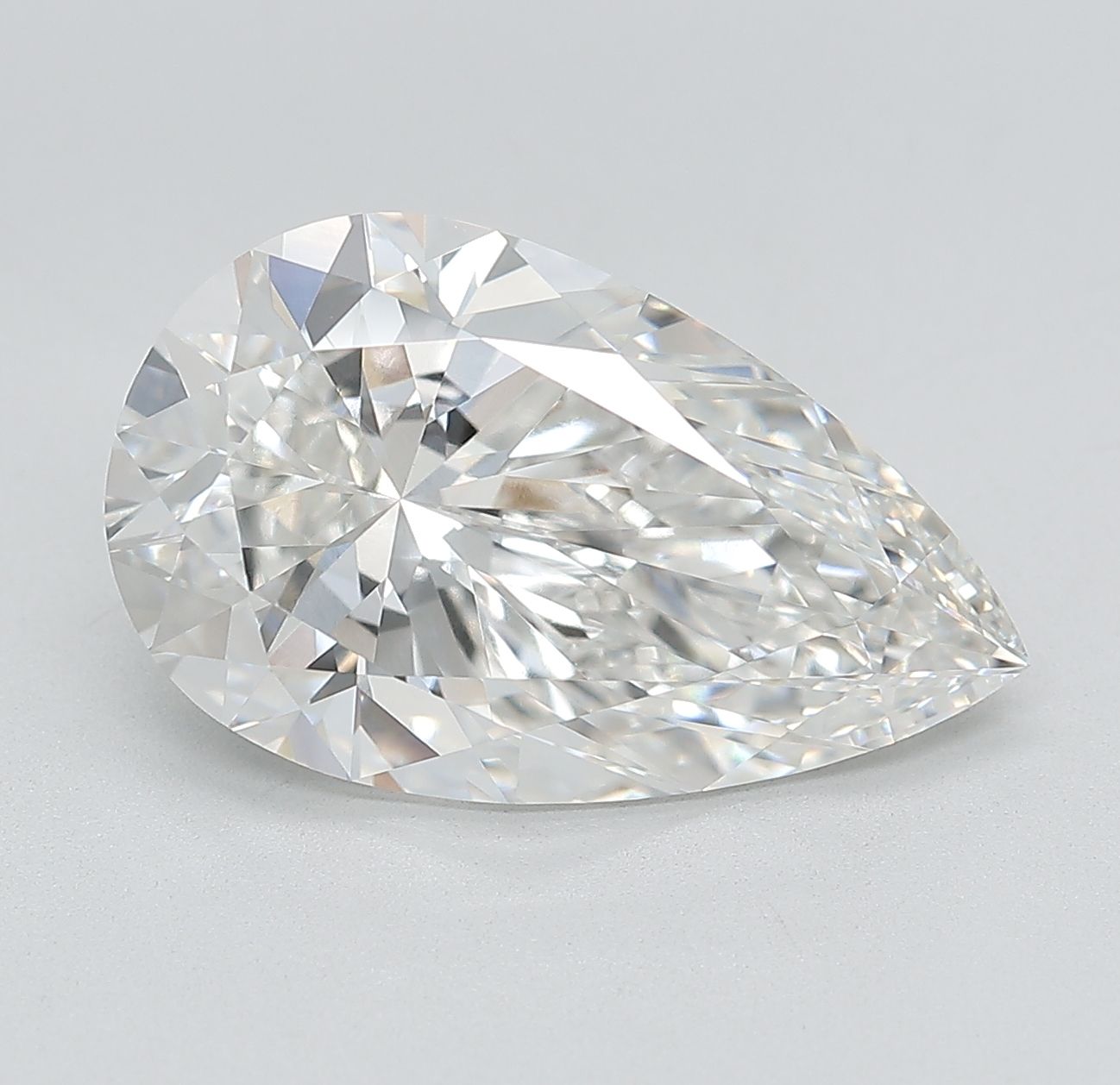 5.62 ct. pear Lab Grown Diamond front image