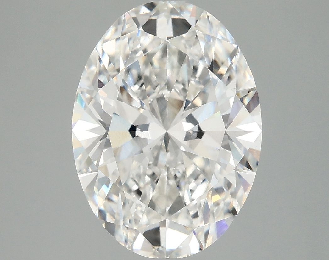 3.95 ct. oval Lab Grown Diamond front image