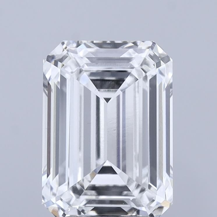 2.57 ct. emerald Lab Grown Diamond front image