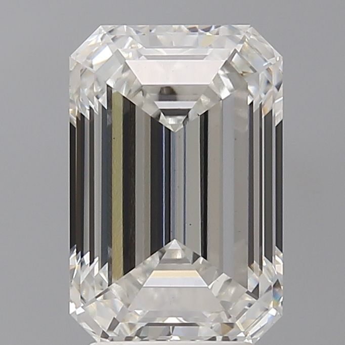 4.09 ct. emerald Lab Grown Diamond front image