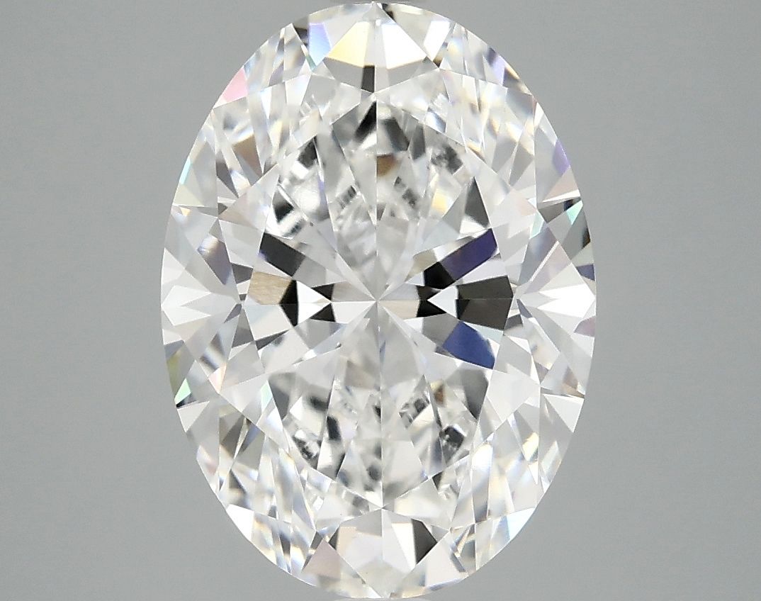 4.05 ct. oval Lab Grown Diamond front image